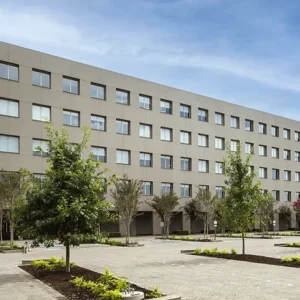 Exterior view of SEIA’s Westlake, Texas office at 1600 Solana Boulevard